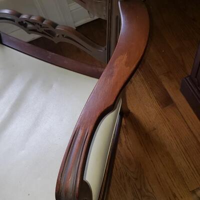 8 vintage dining  chairs