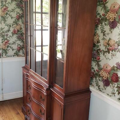 Antique china cabinet