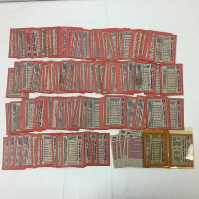568  Large Assorted Baseball Card Set of 1990 Topps 40 Years of Baseball 125+ Cards in Set