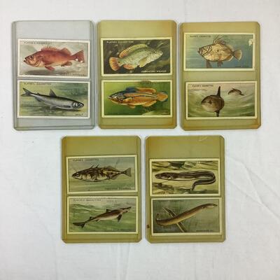 575  Lot of 10 Marine Players Cigarette Cards