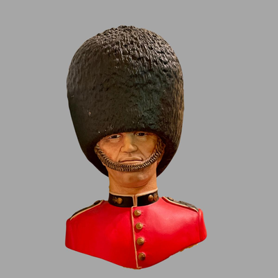 Bossons Chalkware Royal Guardsman Head