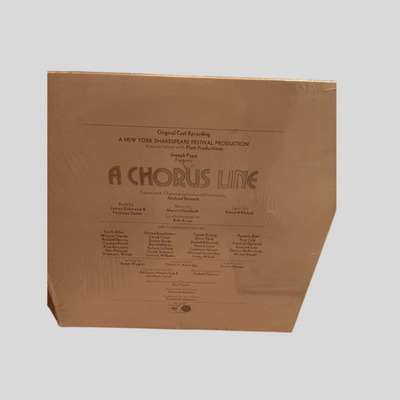 A Chorus Line Vinyl Record with Original Cast Recording