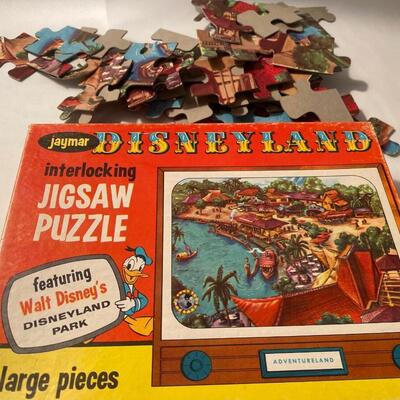 Jaymar Disneyland Puzzle Incomplete 