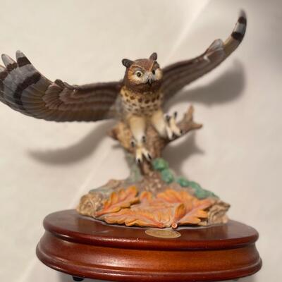 San Francisco Music Box Company Great Horned Owl 