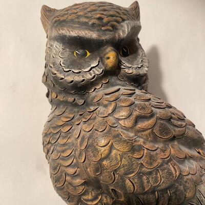Large ceramic Owl figure 