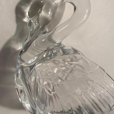 Glass Swan Planter/Dish