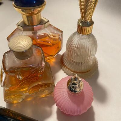 Lot of 5 Vintage Avon Perfume Bottles 