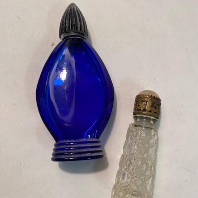 Pair Very Small Bottles