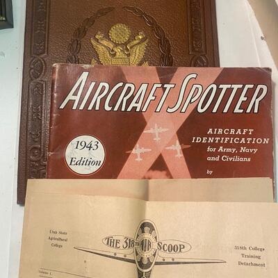 WWII Military Paper Lot