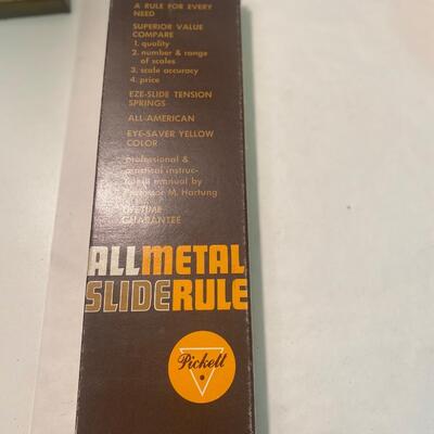 Picket All Metal Slide Rule