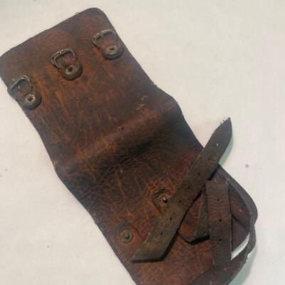 Antique Leather Archer Wrist Cuff