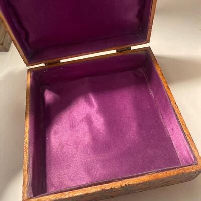 Carved Wooden Vintage Box