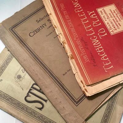Vintage Music Book Lot