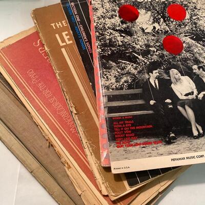 Vintage Music Book Lot