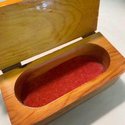 Vintage Golden Colorado Wooden Box