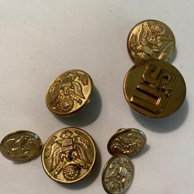 Military Button Lot