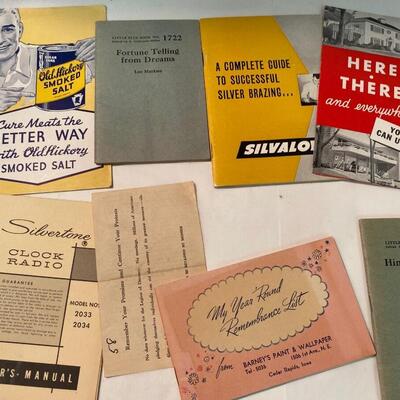 Ephemera Lot: Small Pamphlets
