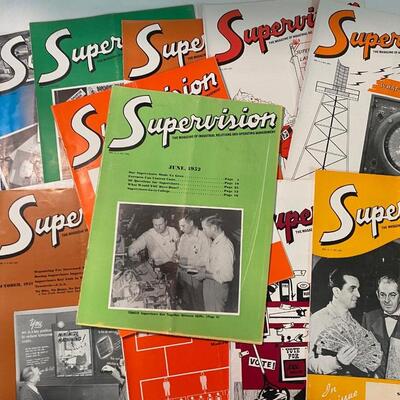 Ephemera Lot: Supervision 1950s Industry Magazine
