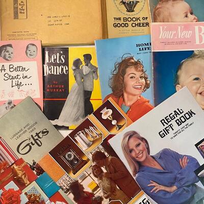 Ephemera Lot: Babies Fashion Home Pamphlets
