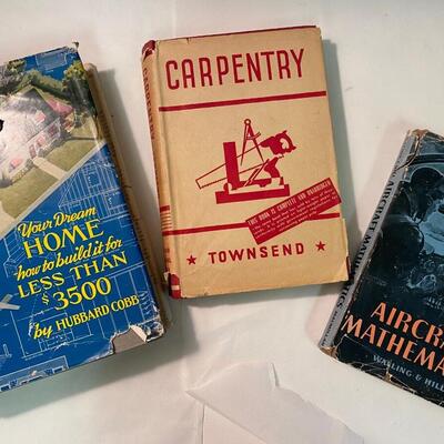 Book Lot: Aircraft Carpentry etc.