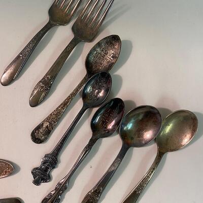 Silverplate Spoon Flatware Lot