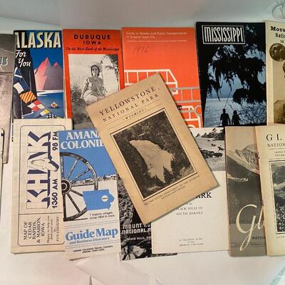 Ephemera Lot: Vintage Travel USA Yellowstone