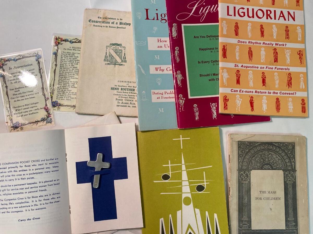 Vintage Ephemera Lot Religious Booklets