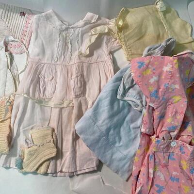 Vintage Baby Clothes Lot Layette