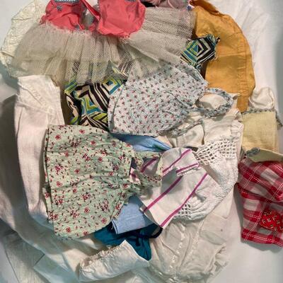 Vintage Doll Clothes Lot Loads of Pieces