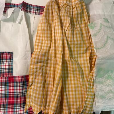 Trio of Vintage Aprons