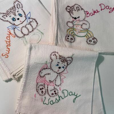 Trio Washday Floursacks LARGE