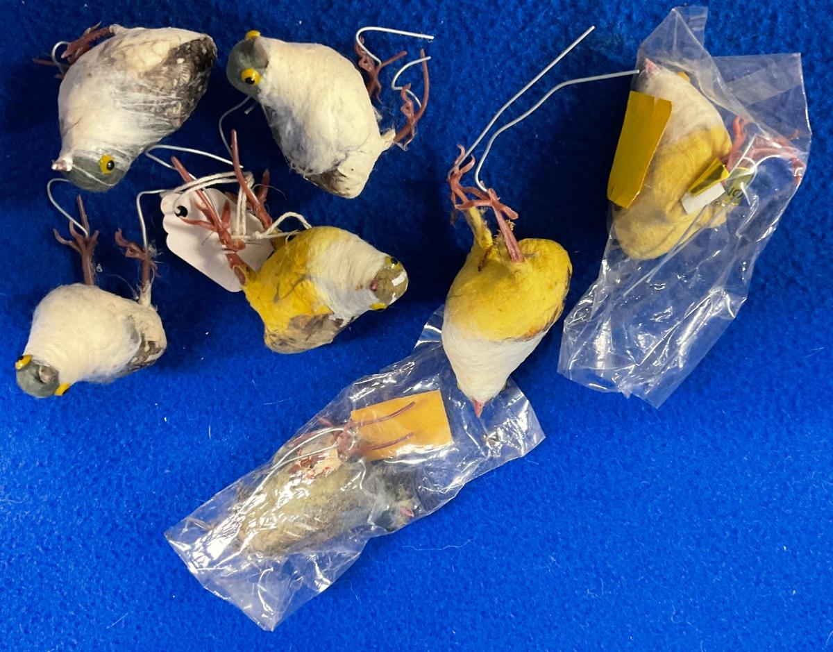 Small Birds for Crafting Art Projects Decor