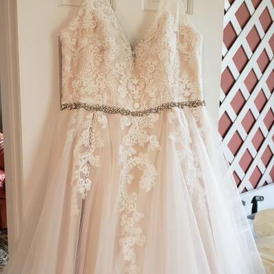 Michelle Roth wedding dress size 22