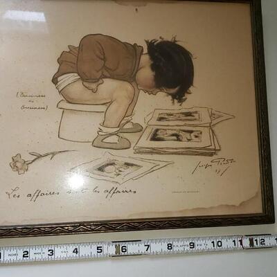 Georges Redon - French Print with a little water damage