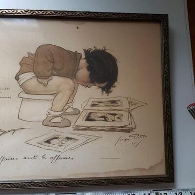 Georges Redon - French Print with a little water damage