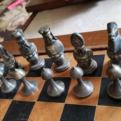 Heavy metal chess set, made in Italy
