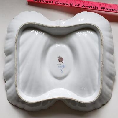 Large Porcelain tray marked Dresden