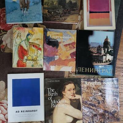 Coffee table art books, Book Lot #8