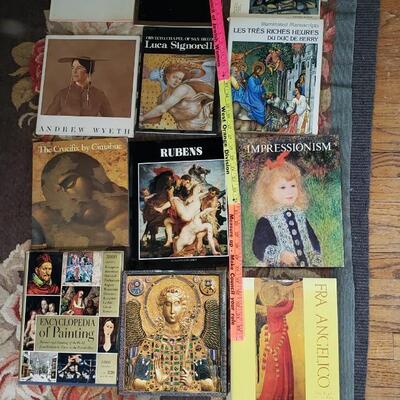 Coffee table art books, Book Lot #9