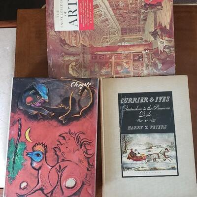 Coffee table art books, Book Lot #10