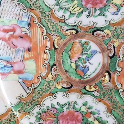 4 Asian motif, Chinese 8" plates