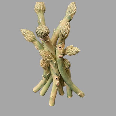 Susan Bergman Drunk Asparagus - 9"