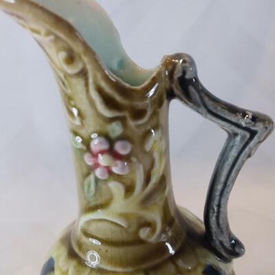 Majolica Ewer