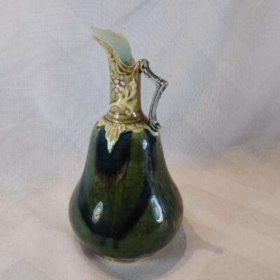 Majolica Ewer