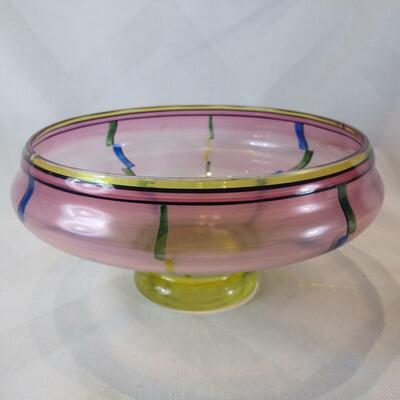 Art Deco Art Glass Bowl