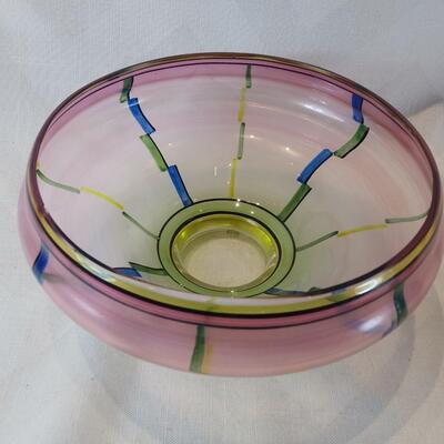 Art Deco Art Glass Bowl