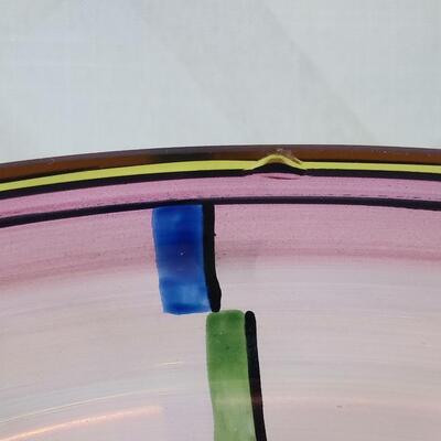 Art Deco Art Glass Bowl