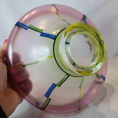 Art Deco Art Glass Bowl