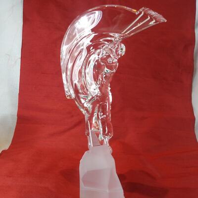 Crystal Art Glass Golfer