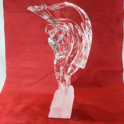 Crystal Art Glass Golfer